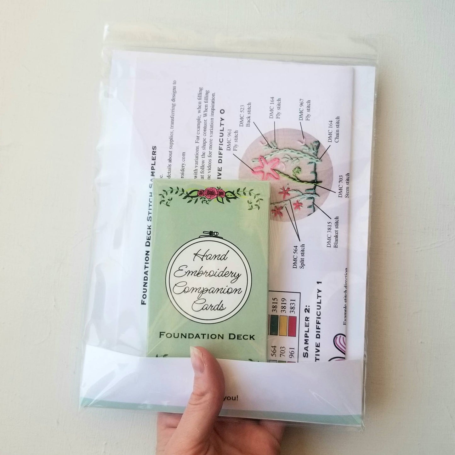 Embroidery Companion Cards by Jessica Long
