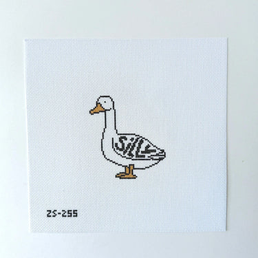 Translation missing: en.Silly Goose Needlepoint Canvas