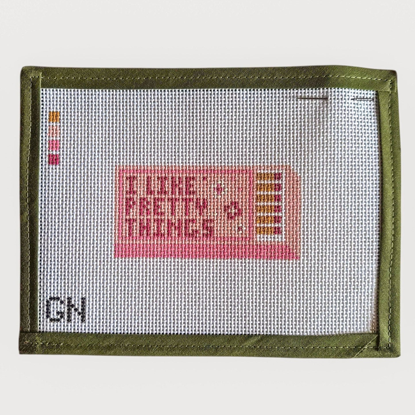 Pretty Things Matchbox Needlepoint Canvas