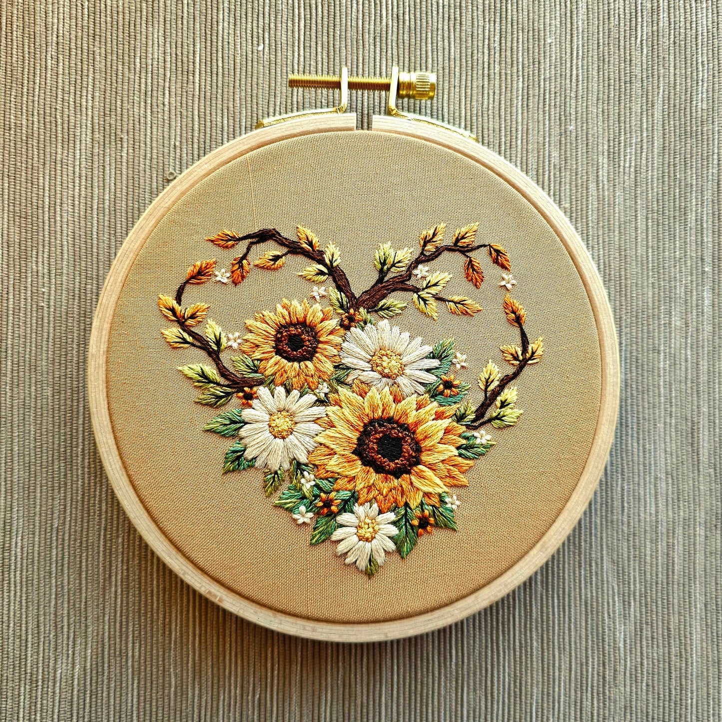 Fall in Love Embroidery Kit by Jessica Long