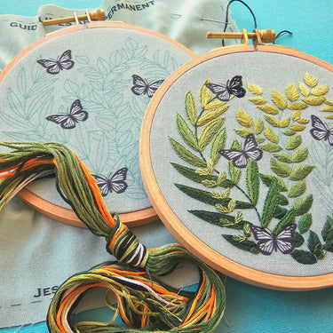 Translation missing: en.Love Grows Embroidery Kit by Jessica Long