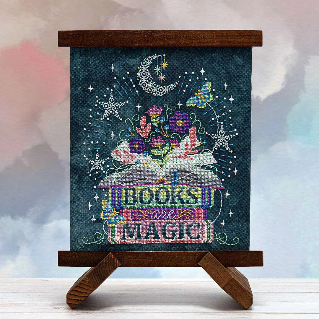 Books Are Magic Cross Stitch Chart