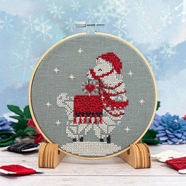 Translation missing: en.Snowflake Llama Ornament Cross Stitch Chart