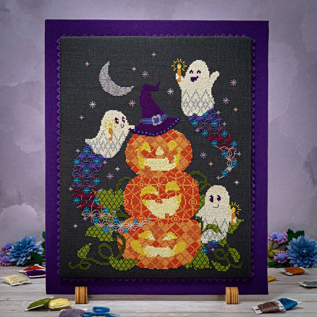 Spook-tacular Party Cross Stitch Chart