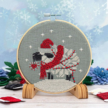 Translation missing: en.Snowflake Sheep Ornament Cross Stitch Chart