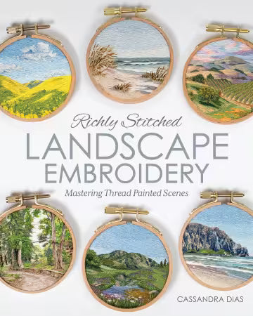 Translation missing: en.Richly Stitched Landscape Embroidery Book