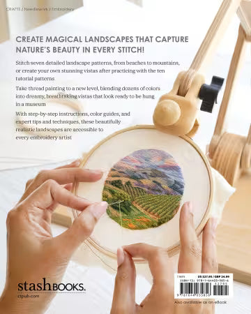 Translation missing: en.Richly Stitched Landscape Embroidery Book