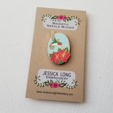Translation missing: en.Hummingbird Enamel Needle Minder