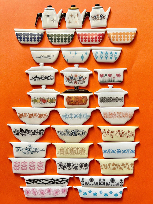 Handmade Retro Cookware Needle Minder