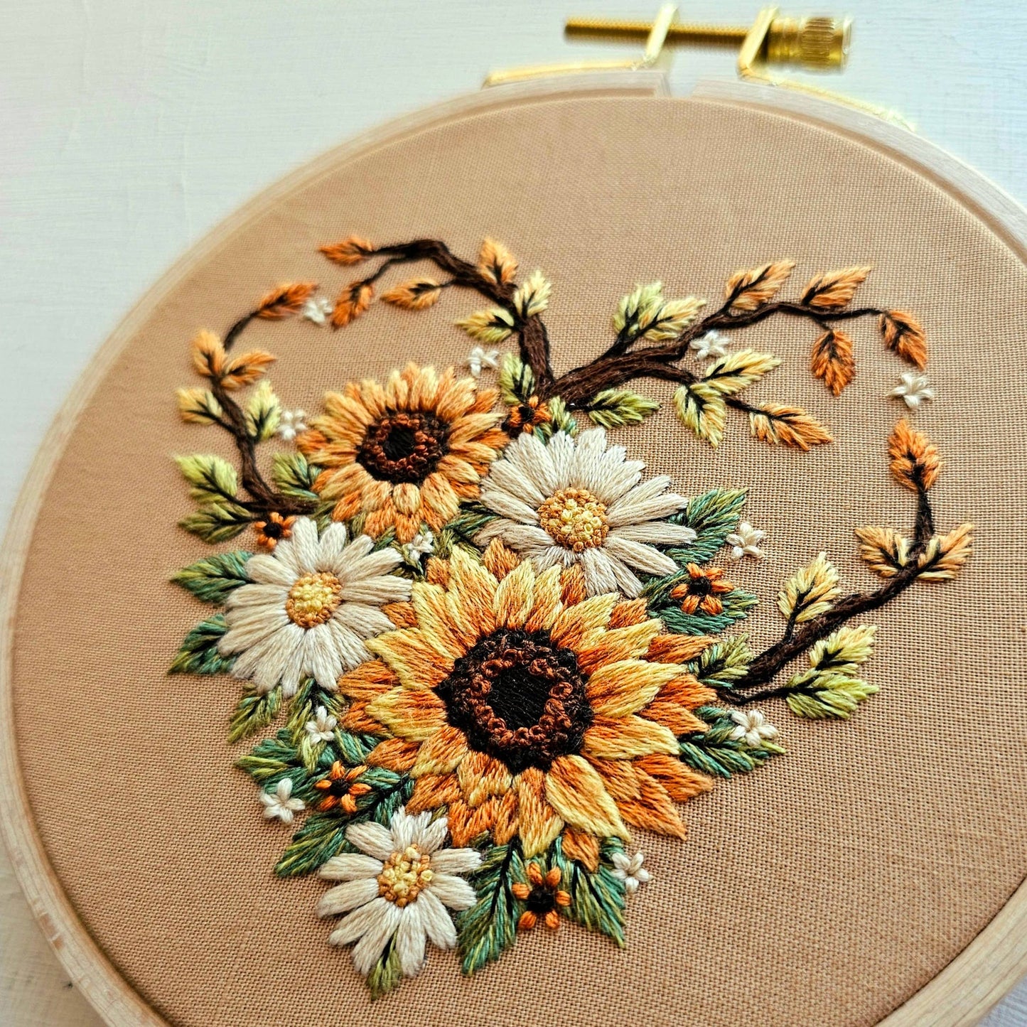 Fall in Love Embroidery Kit by Jessica Long
