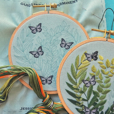 Translation missing: en.Love Grows Embroidery Kit by Jessica Long