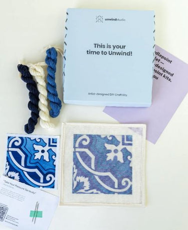 Translation missing: en.Portuguese Tile Needlepoint