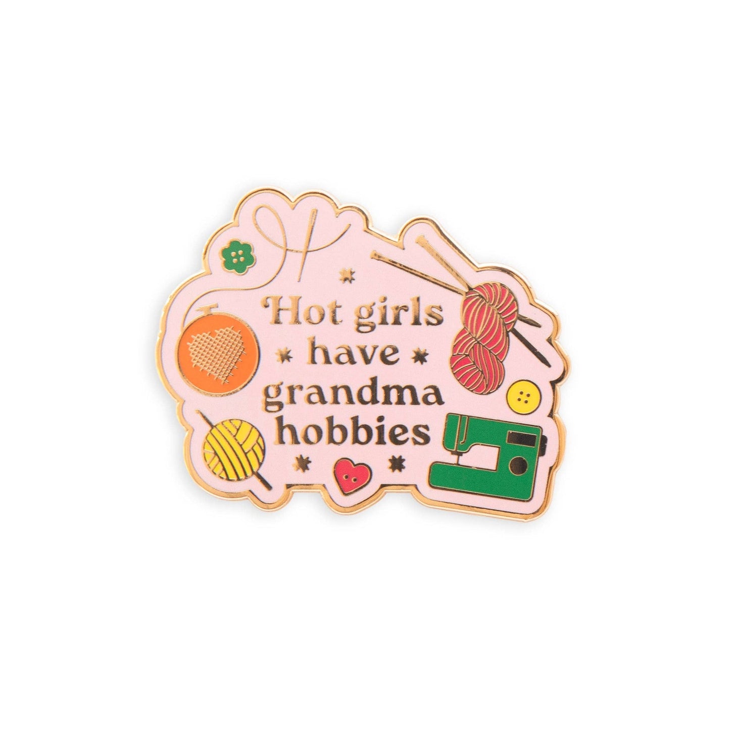 Hot Girls Have Grandma Hobbies Needle Minder