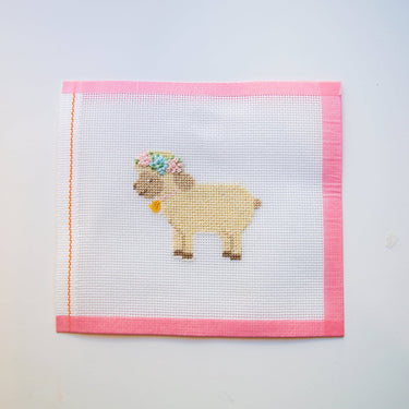 Translation missing: en.Sheep Hand Painted Needlepoint Canvas