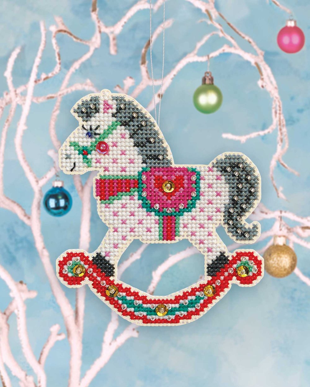 Holiday Horse Ornament