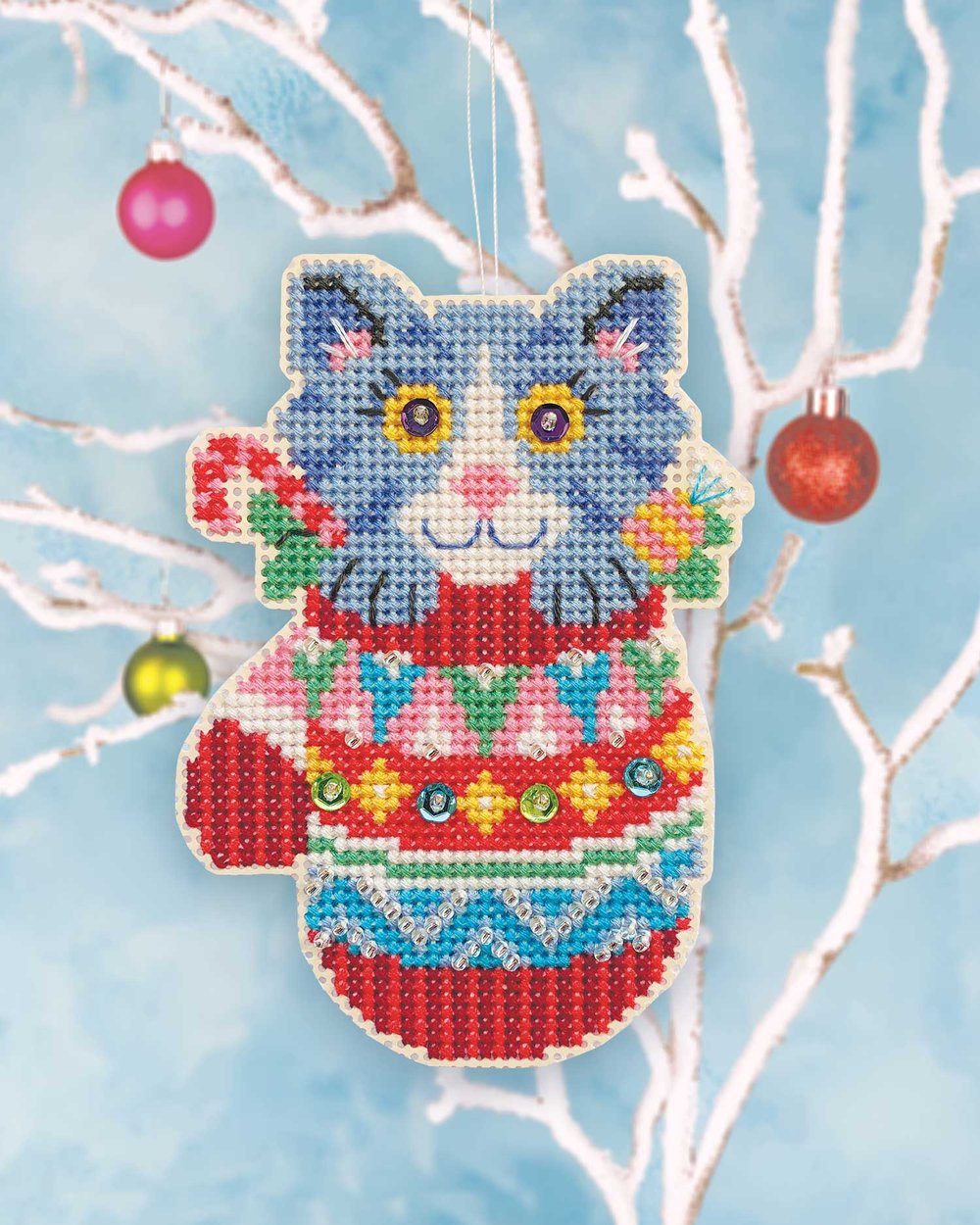 Mitten Kitten Ornament
