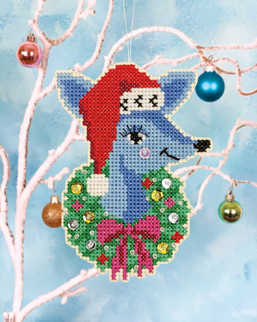 Translation missing: en.Deer Santa Ornament