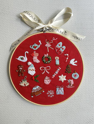 Translation missing: en.MakeBox &amp; Co. The 24 Days of Advent Embroidery Kit
