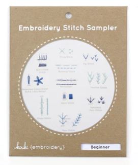 Embroidery Stitch Sampler