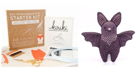 DIY Embrodiered Doll Kit