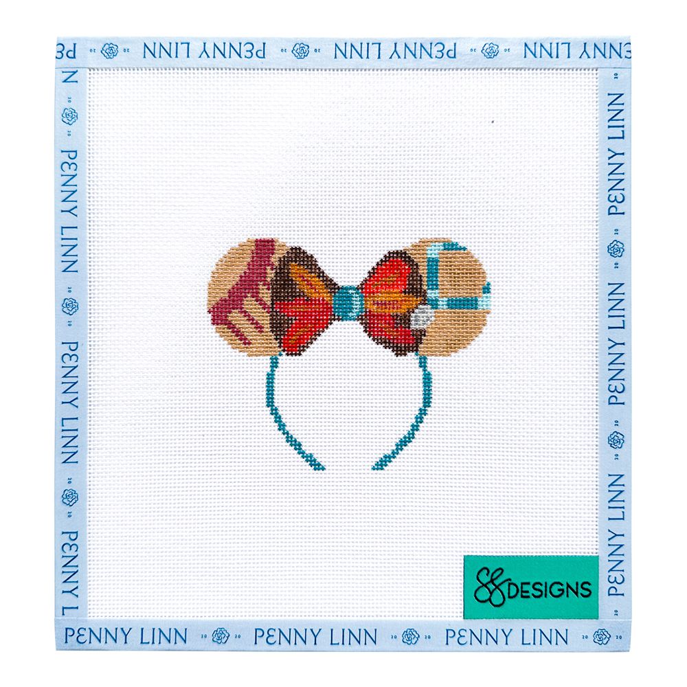 Pocahontas Ears Needlepoint Canvas
