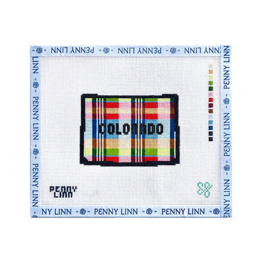 Translation missing: en.Madras Plaid Colorado Needlepoint Canvas