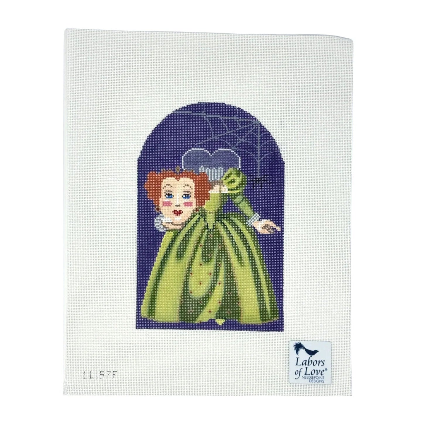 Headless Queen Needlepoint Canvas
