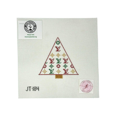 Translation missing: en.LV Tree Needlepoint Canvas