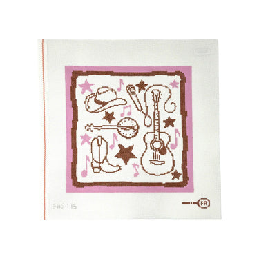 Translation missing: en.Honky Tonk Needlepoint Canvas
