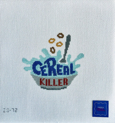 Translation missing: en.Cereal Killer Needlepoint Canvas