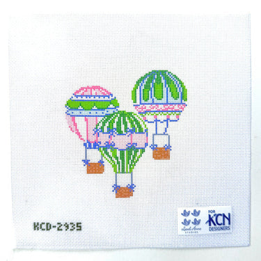 Translation missing: en.Hot Air Balloon Ornament Needlepoint Canvas