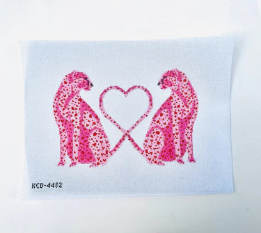 Translation missing: en.Lovin' Leopards Needlepoint Canvas