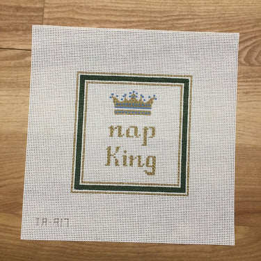 Translation missing: en.Nap King Needlepoint Canvas