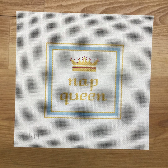 Nap Queen Needlepoint Canvas