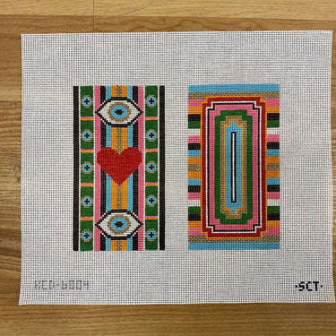 Translation missing: en.Eye Love You Square Needlepoint Canvas
