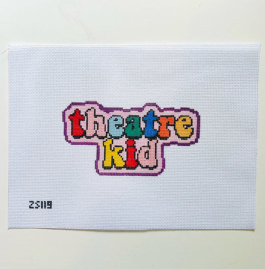 Theatre Kid Needlepoint Canvas