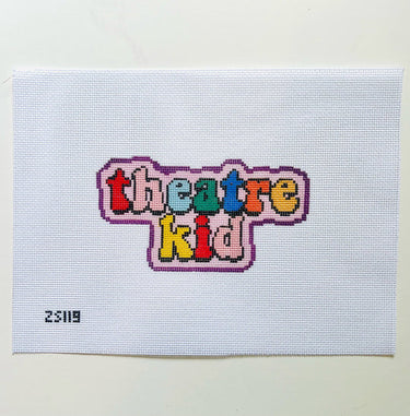 Translation missing: en.Theatre Kid Needlepoint Canvas