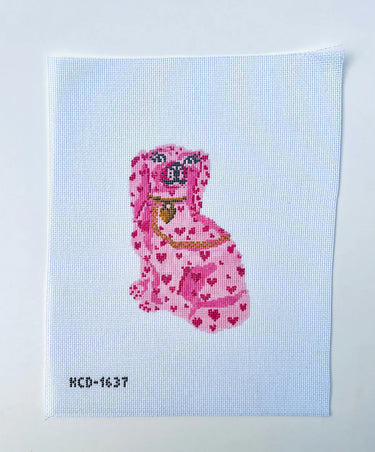 Translation missing: en.Puppy Love Single Needlepoint Canvas