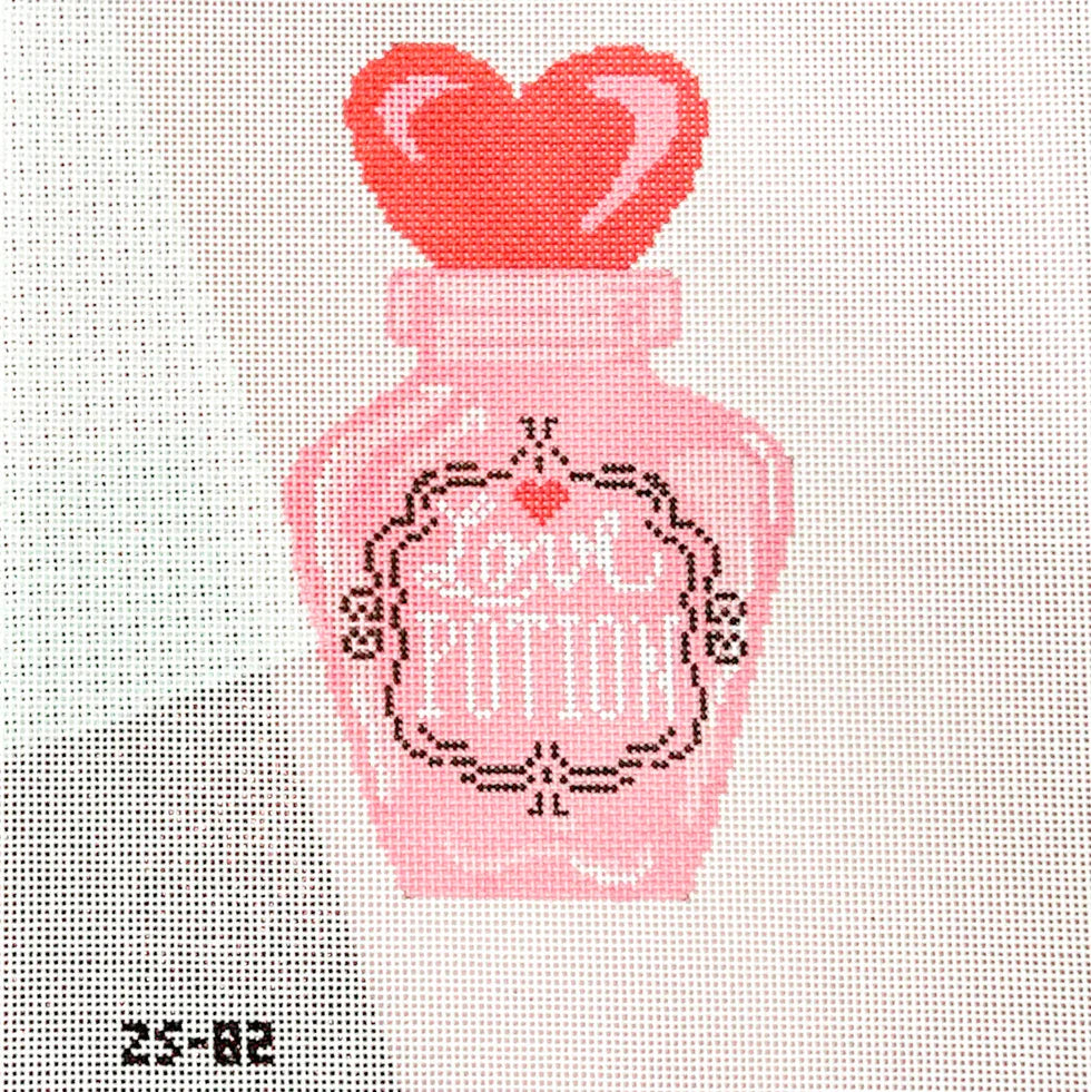 Love Potion Needlepoint Canvas