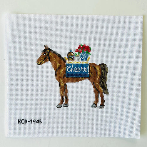 Derby Bar Needlepoint Canvas