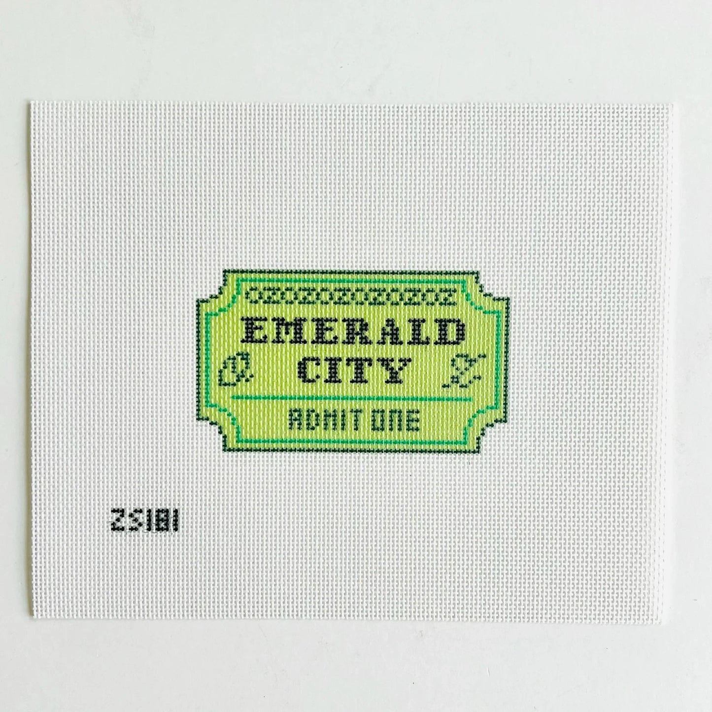 Emerald City Needlepoint Canvas