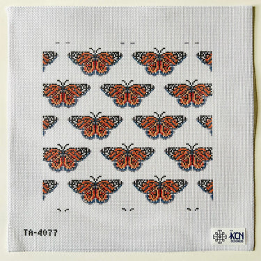 Translation missing: en.Monarch Butterfly Needlepoint Canvas