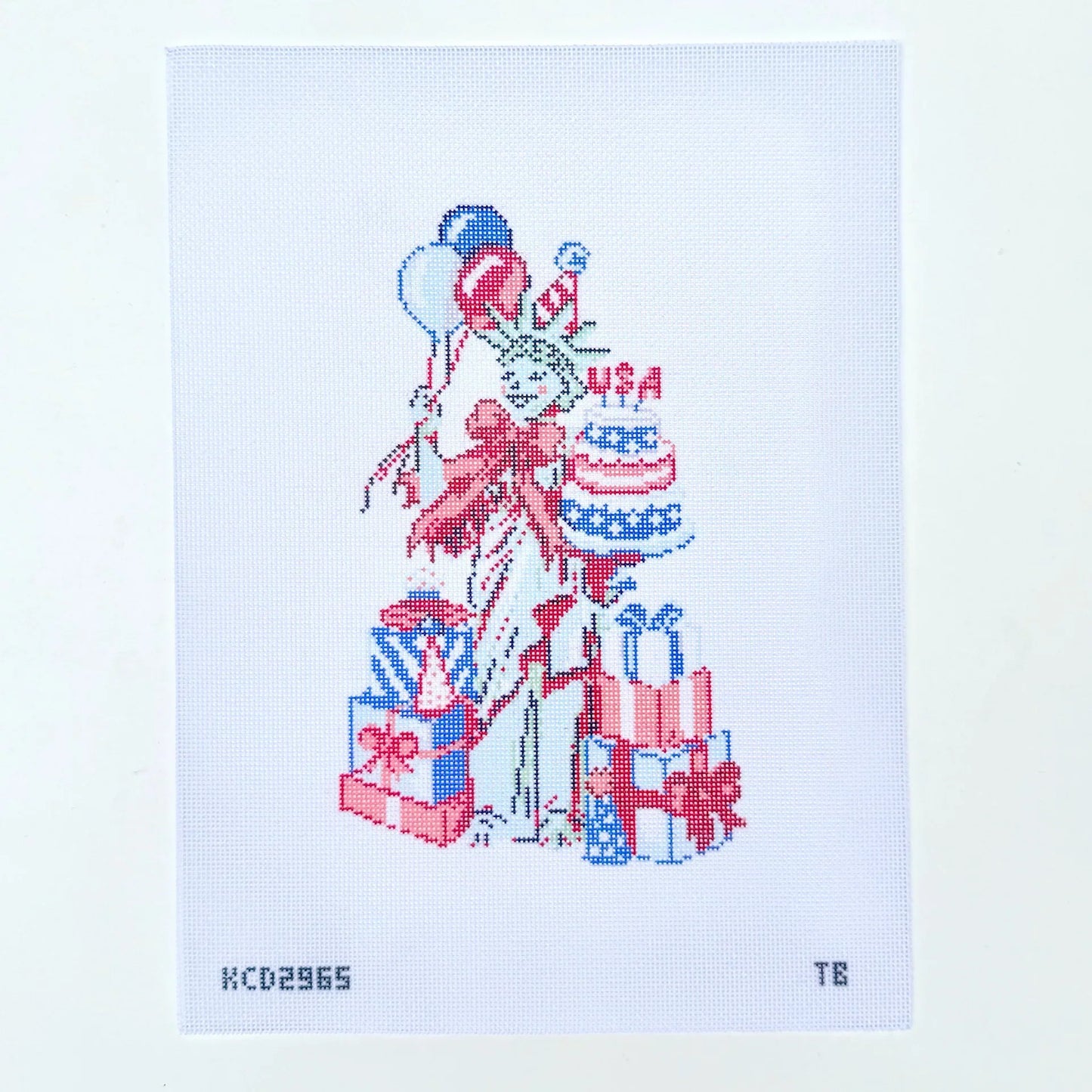 Lady Liberty Needlepoint Canvas