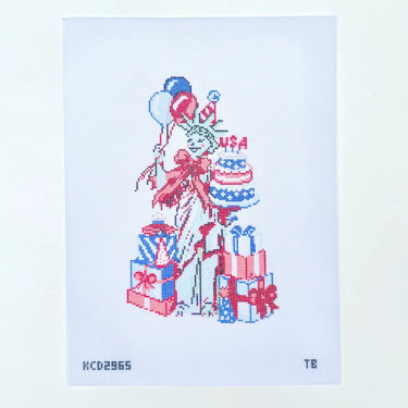 Translation missing: en.Lady Liberty Needlepoint Canvas