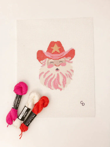 Translation missing: en.Country Santa Needlepoint Canvas
