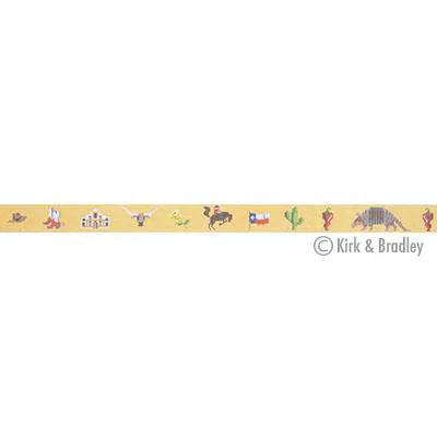 Travel Belt- Texas Needlepoint Canvas