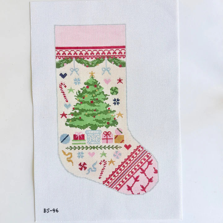 Over the Moon Nutcracker Bauble Stocking Canvas