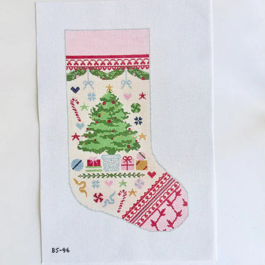 Translation missing: en.Over the Moon Nutcracker Bauble Stocking Canvas