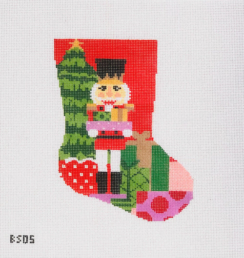 Classic Nutcracker Ornament Size Bauble Stocking Canvas