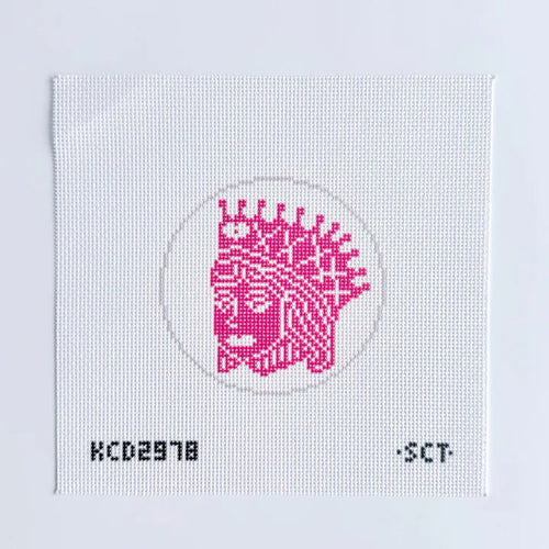 Queen of Hearts Printed Canvas